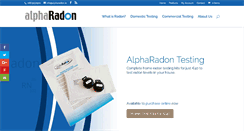 Desktop Screenshot of alpharadon.ie